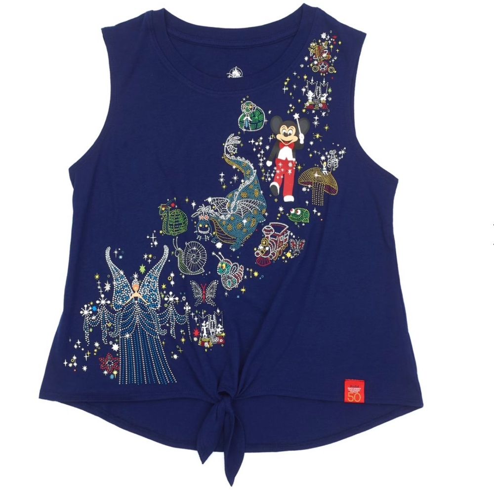 BRAND NEW Disney Main Street Electrical Parade 50th Anniversary Ladies' Tank Top